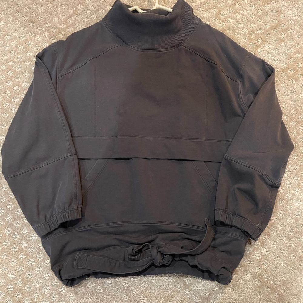 Lululemon Pullover. Tie Front. Small. Oversized.